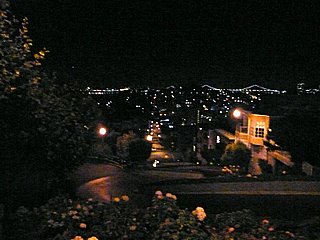 Early Morning on Lombard Hill