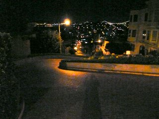 Early Morning on Lombard Hill